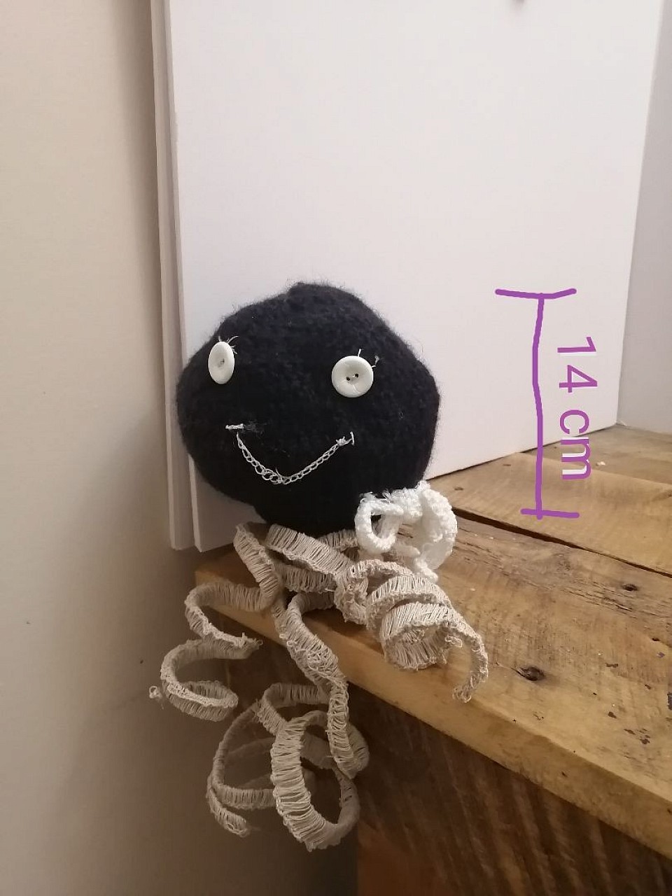 Crocheted octopus